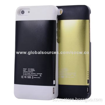 2,100mAh Power Banks for iPhone 5, Measures 126 x 61 x 19cm